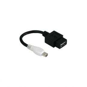 Adapteris / perėjimas Hama OTG mini USB A-kištukas į USB A lizdą 00074214