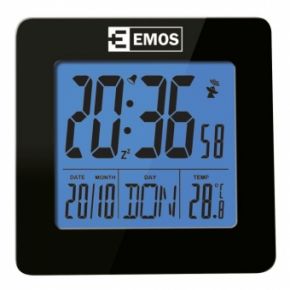 Termometras - Laikrodis žadintuvas Emos E0113