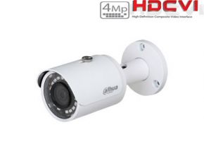 HD-CVI cilindrinė kamera 4MP su IR iki 30m. 3.6mm. 78°, IP67, WDR, GEN III PRO serija