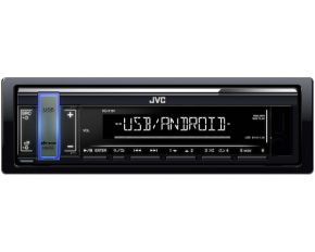 JVC, KD-X161 USB MP3 magnetola su AUX įėjimu ir USB