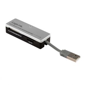 Atminties kortelių skaitytuvas Logilink mini USB