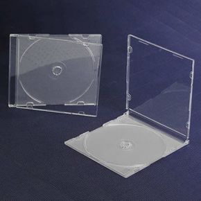 Tuščia 8 cm mini DVD diskų dėžutė