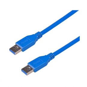 Kabelis Logilink USB 3.0 USB A kištukas - USB A kištukas 1m CU0051